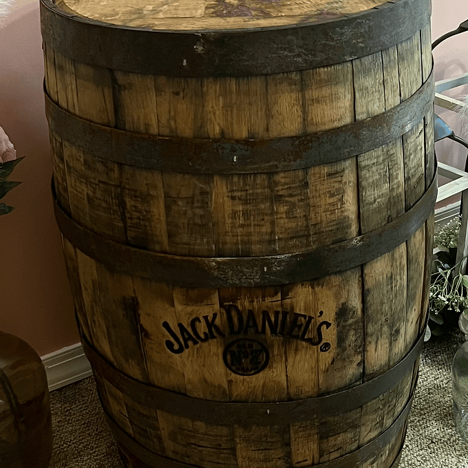 Jack Daniels Whiskey Barrel 