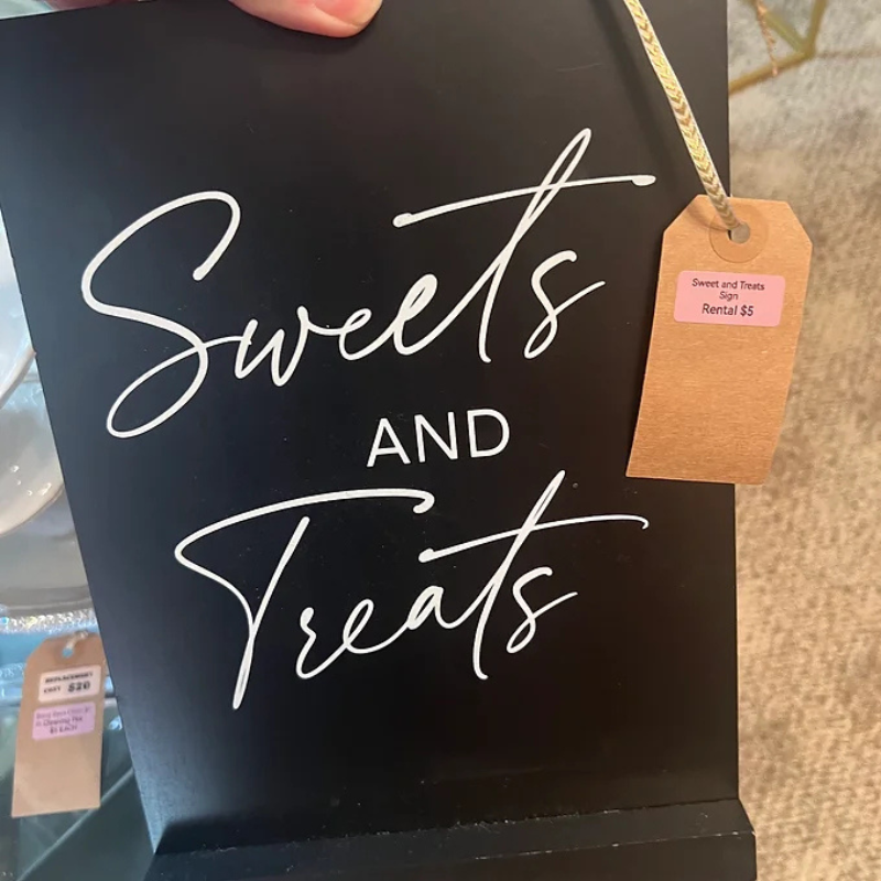 Sweets and Treats Sign