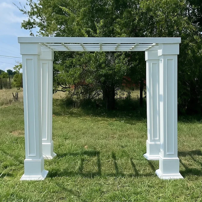 White Wedding Pergola
