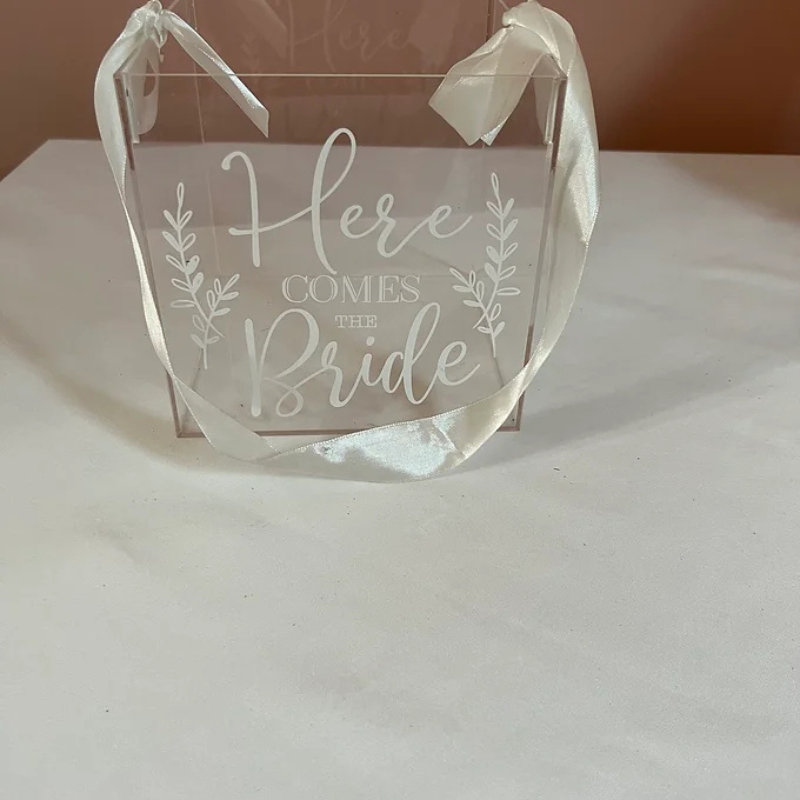 Here Comes the Bride Flower Girl Box