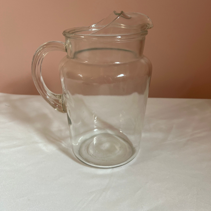 Clear Glass Pitcher