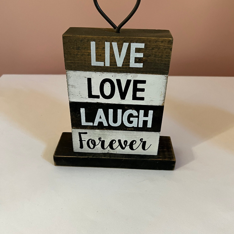 Live Love Laugh  Faith Family Friends Sign Set