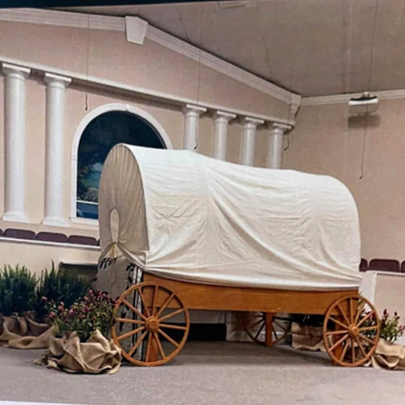 Old Western Wagon 8ft