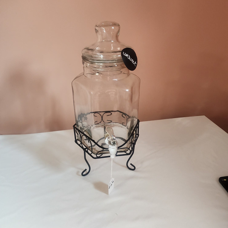 Glass Beverage Dispenser